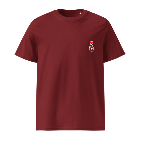 love-love-love-lokkoa-tshirt-bordeau-avant-png Love Love Love -T-shirt unisexe