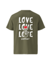 love-love-love-lokkoa-tshirt-kaki-arrière Love Love Love -T-shirt unisexe