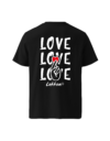 love-love-love-lokkoa-tshirt-noir-arrière Love Love Love -T-shirt unisexe