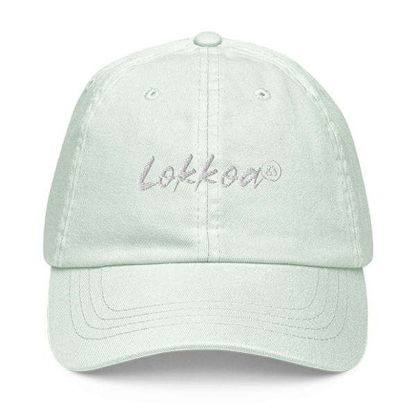 Casquette pastel menthe