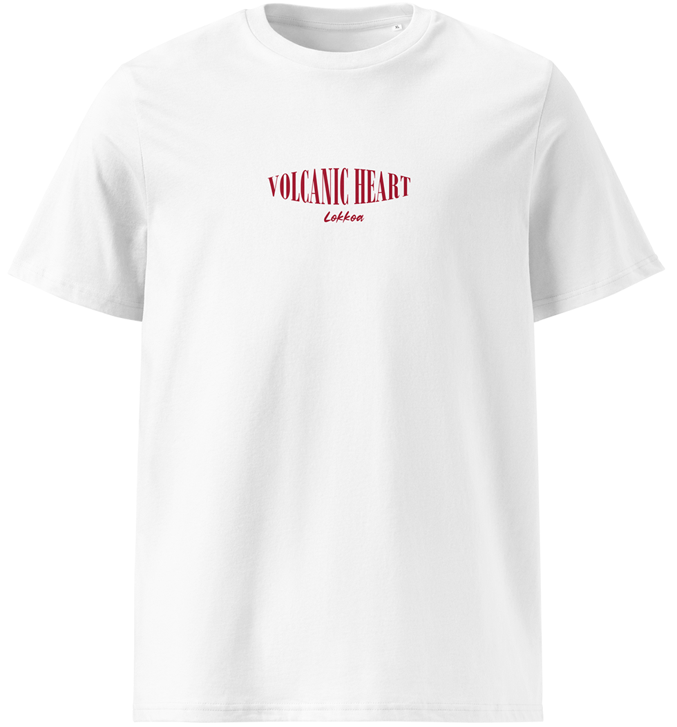 t-shirt-blanc-unisexe-lokkoa-volcanic-heart