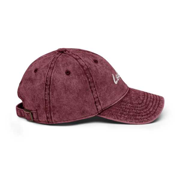 Casquette - bordeaux vintage