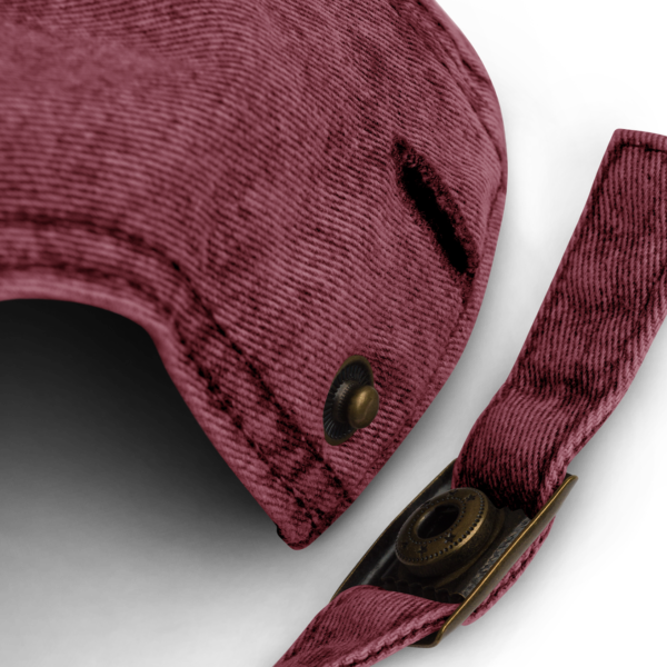 Casquette - bordeaux vintage