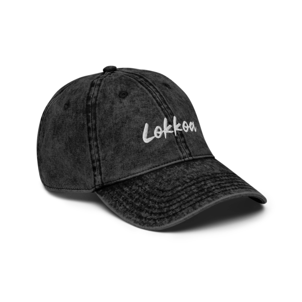 Casquette - Gris noir chiné