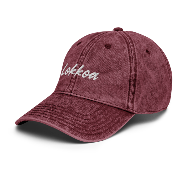 Casquette - bordeaux vintage
