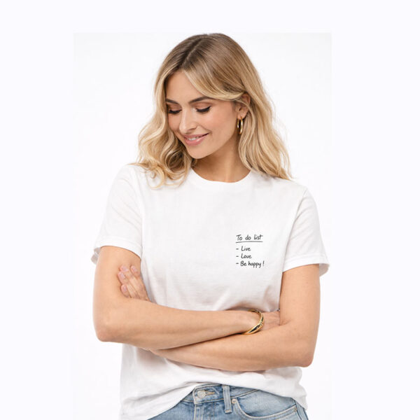 To do list – T-shirt unisexe